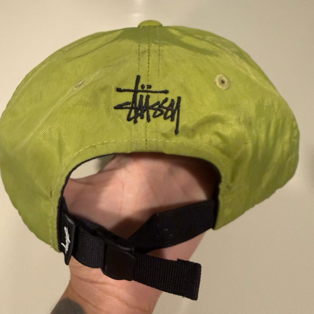 Green Baseball Cap with Black 'S' Logo - Picture 2 of 7